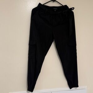 Banana Republic black Tie-Waist Pants